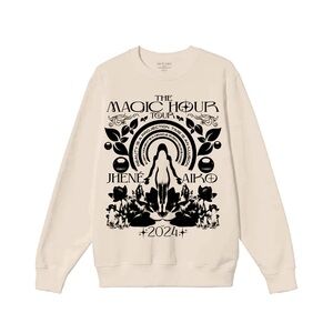 JHENE AIKO magic hour Tour merch crew neck SMALL